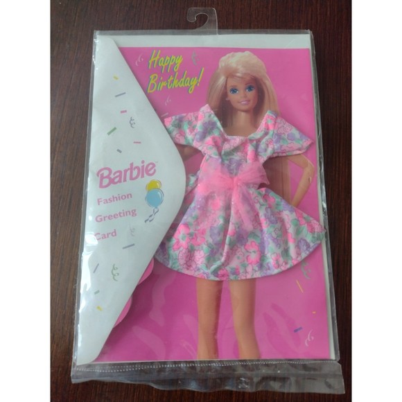 Mattel Other - Barbie Fashion Greeting Card